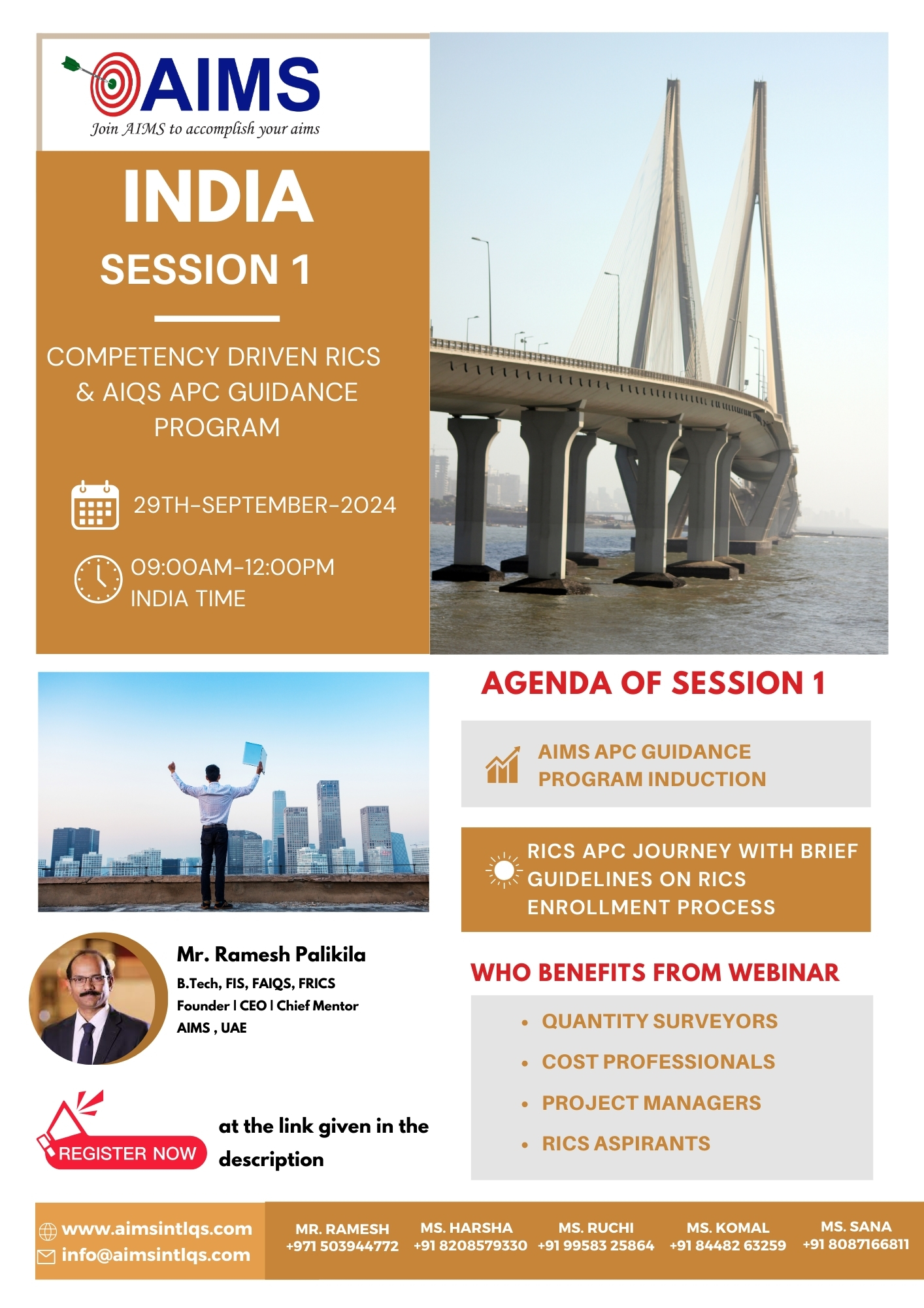 AIMS Intl QS Join AIMS to Your Aims